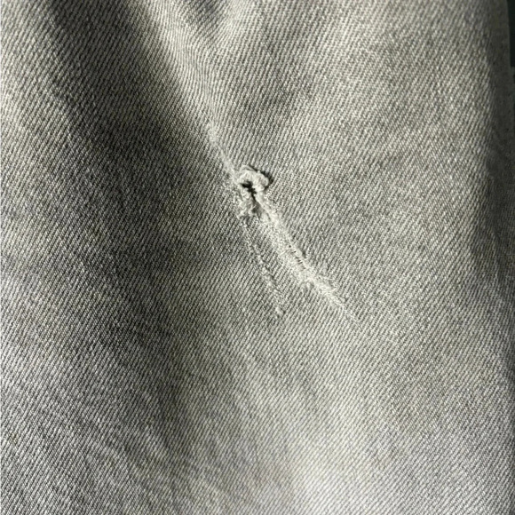 Levi’s, 501 ct, custom taper, gray, slight distressing, size 26 - Picture 12 of 13